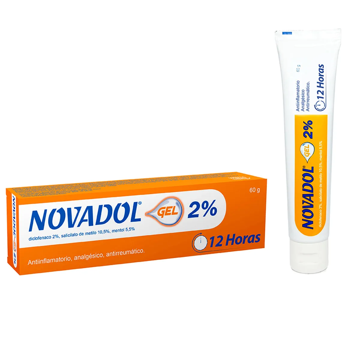 NOVADOL GEL 2% TUBO X 60 G - Ecofarma