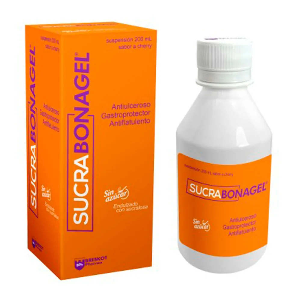SUCRABONAGEL CHERRY SUSPENSION FCO X 200 ML - Ecofarma