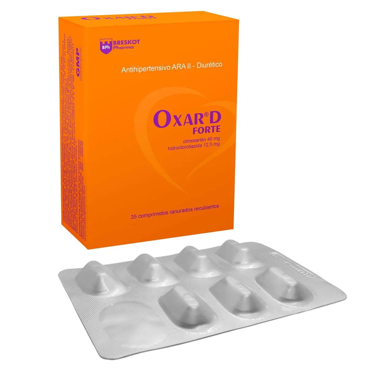 OXAR D FORTE CAJA X 35 COMPRIMIDOS - Ecofarma