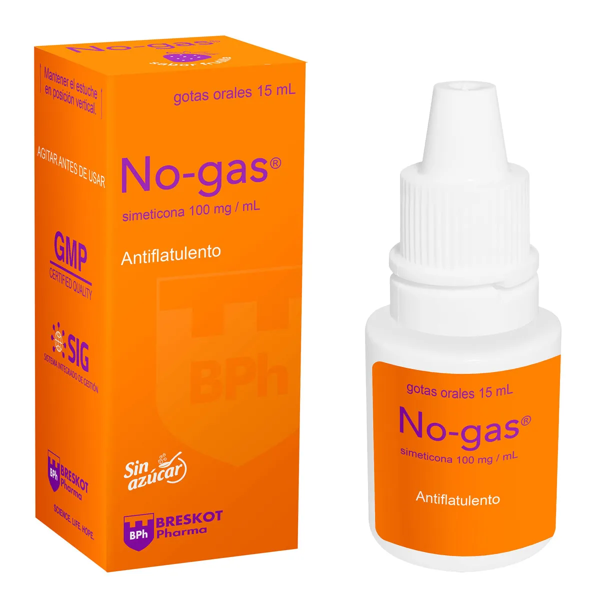 NO GAS GOTAS FCO X 15 ML - Ecofarma