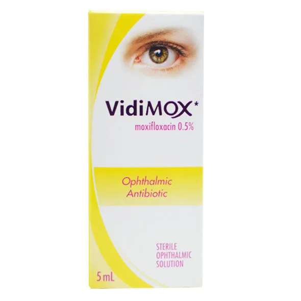 VIDIMOX 0.5%,COLIRIO X 5 ML - Ecofarma