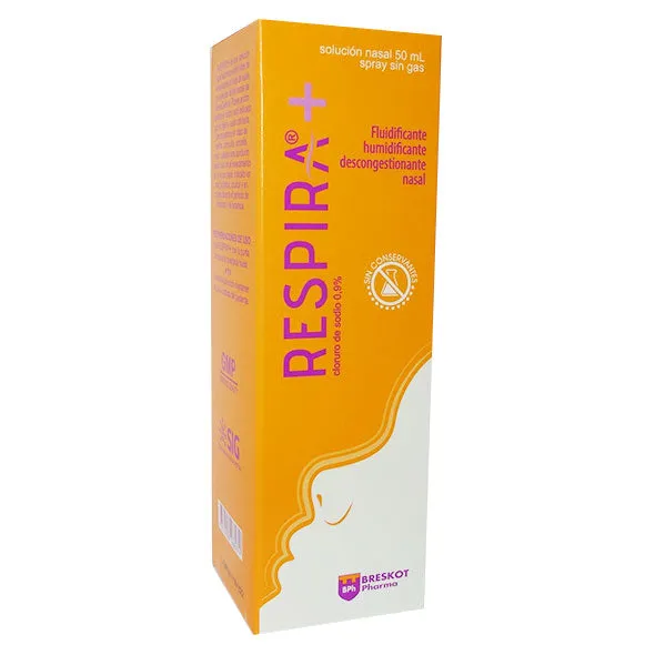 RESPIRA SPRAY NASAL  SOLUCION   X 50 ML - Ecofarma