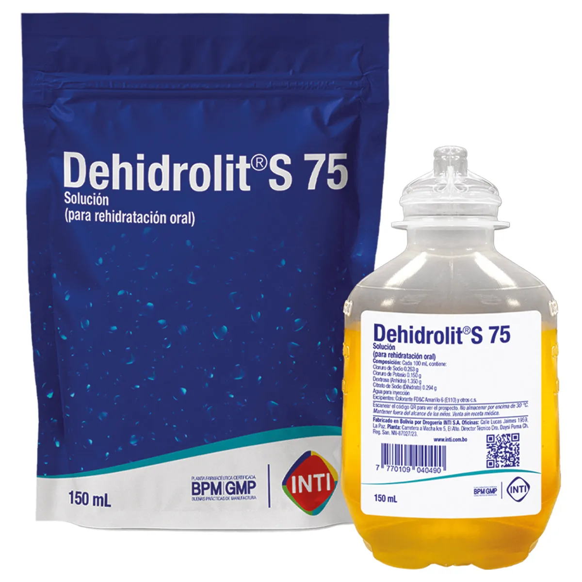 DEHIDROLIT S 75  SOLUCION   X 150 ML - Ecofarma