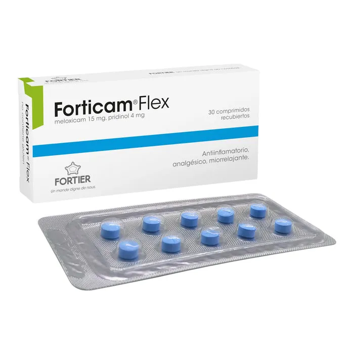 FORTICAM FLEX CAJA X 30 COMPRIMIDOS RECUBIERTOS - Ecofarma