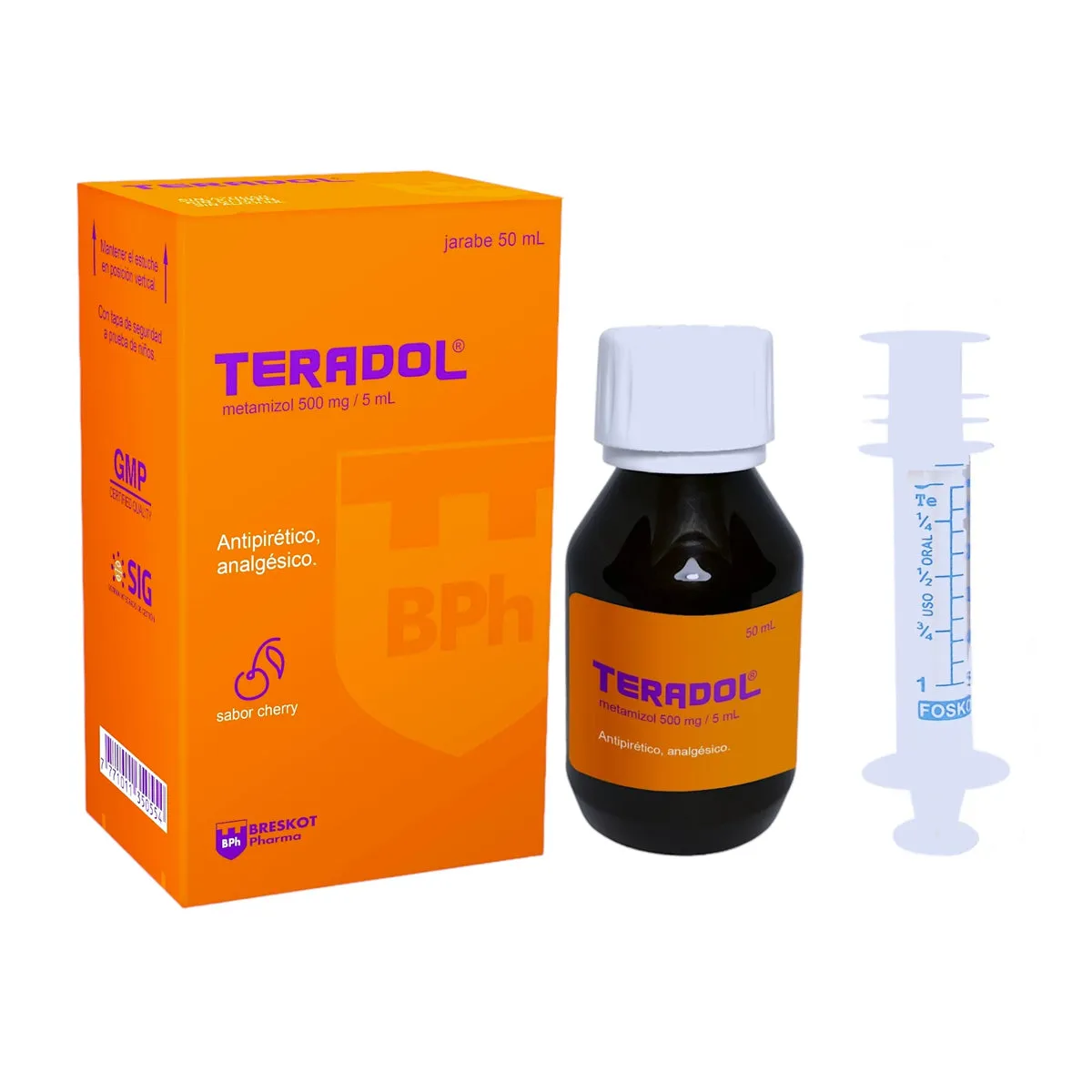 TERADOL 500 MG JARABE X 50 ML - Ecofarma