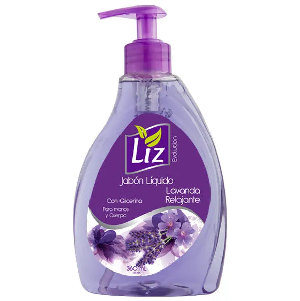 SANITIZADOR DE MANOS LIZ LAVANDA X 1 L - Ecofarma