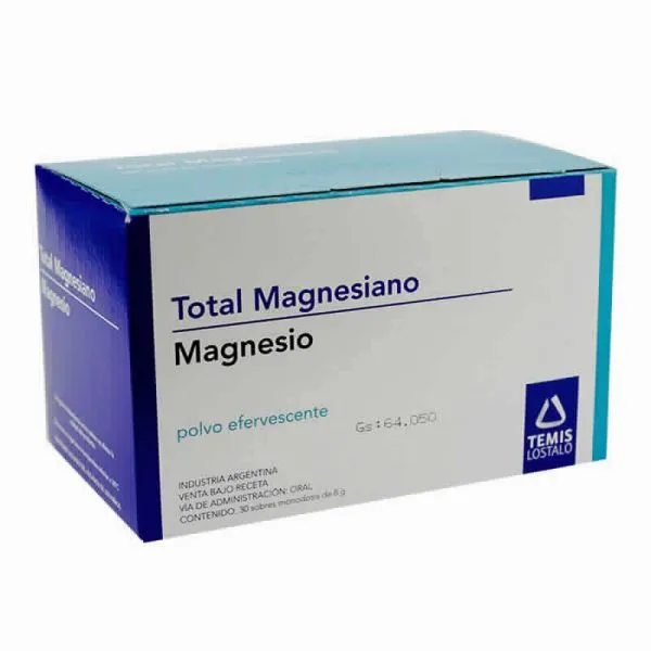 TOTAL MAGNESIANO CAJA X 30 SOBRES - Ecofarma