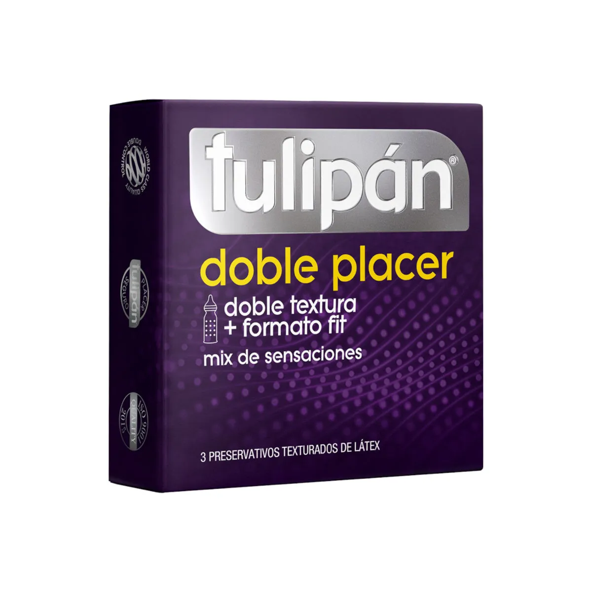 PRESERVATIVO TULIPAN DOBLE PLACER X 3 UNID - Ecofarma