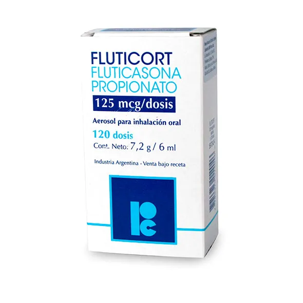 FLUTICORT 125 MCG AEROSOL X 120 DOSIS - Ecofarma