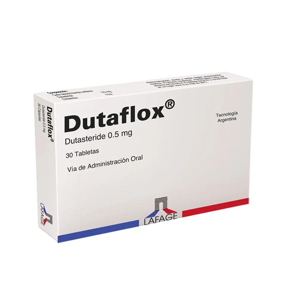 DUTAFLOX DUTASTERIDE 0.5 MG CAJA X 30 COMPRIMIDOS - Ecofarma