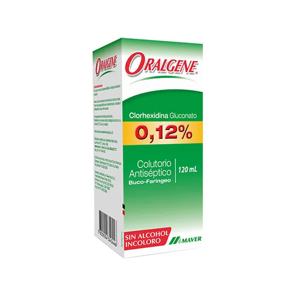 ORALGENE 0.12% FCO. X 120 ML - Ecofarma