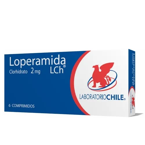 LOPERAMIDA 2 MG CAJA X 6 COMPRIMIDOS - Ecofarma