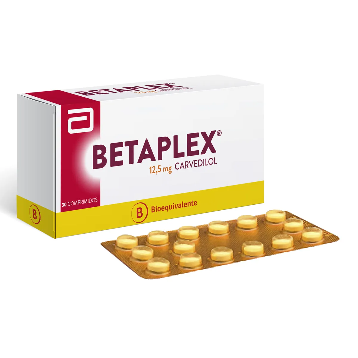 BETAPLEX 12.50 MG CAJA X 30 COMPRIMIDOS - Ecofarma