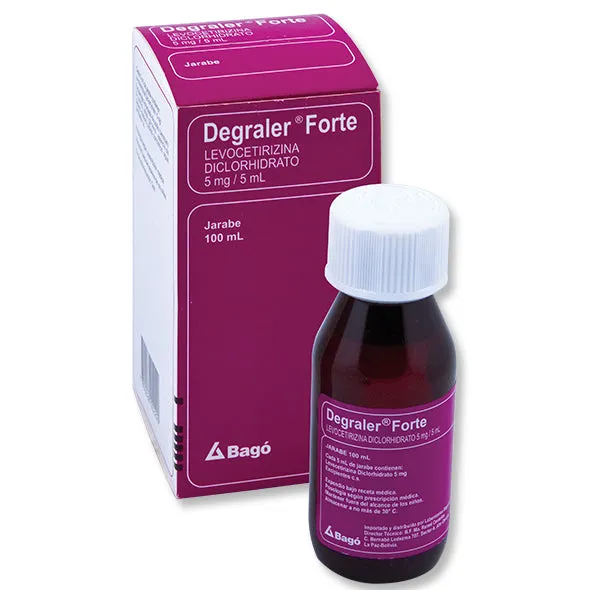 DEGRALER FORTE 5 MG JBE FCO X 100 ML - Ecofarma