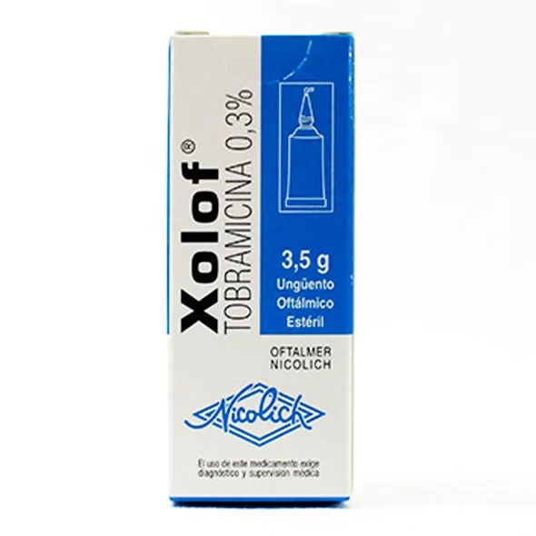 XOLOF UNGUENTO OFTALMICO X 3,5 GR - Ecofarma