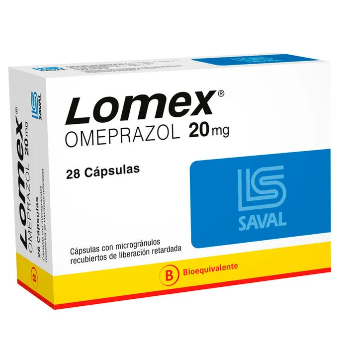 LOMEX 20 MG X 28 CAPSULAS - Ecofarma