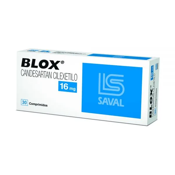 BLOX 16 MG CAJA X 30 COMPRIMIDOS - Ecofarma