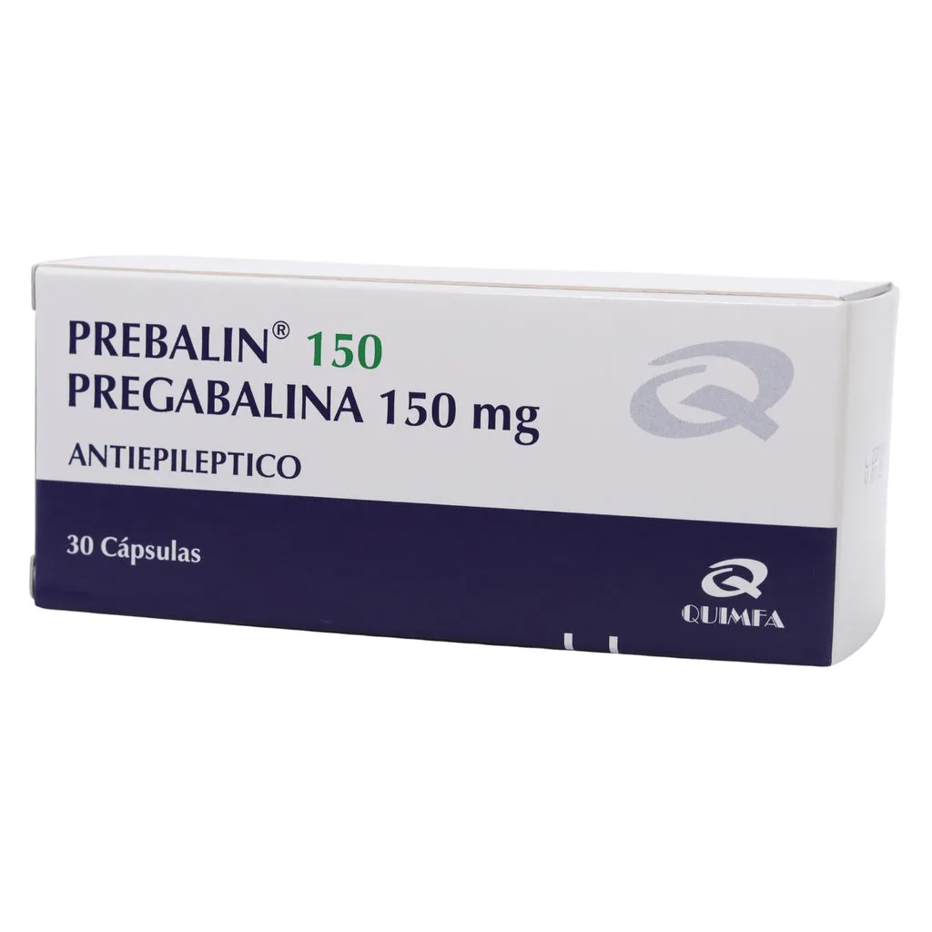 PREBALIN 150 MG CAJA X 30 COMPRIMIDOS - Ecofarma