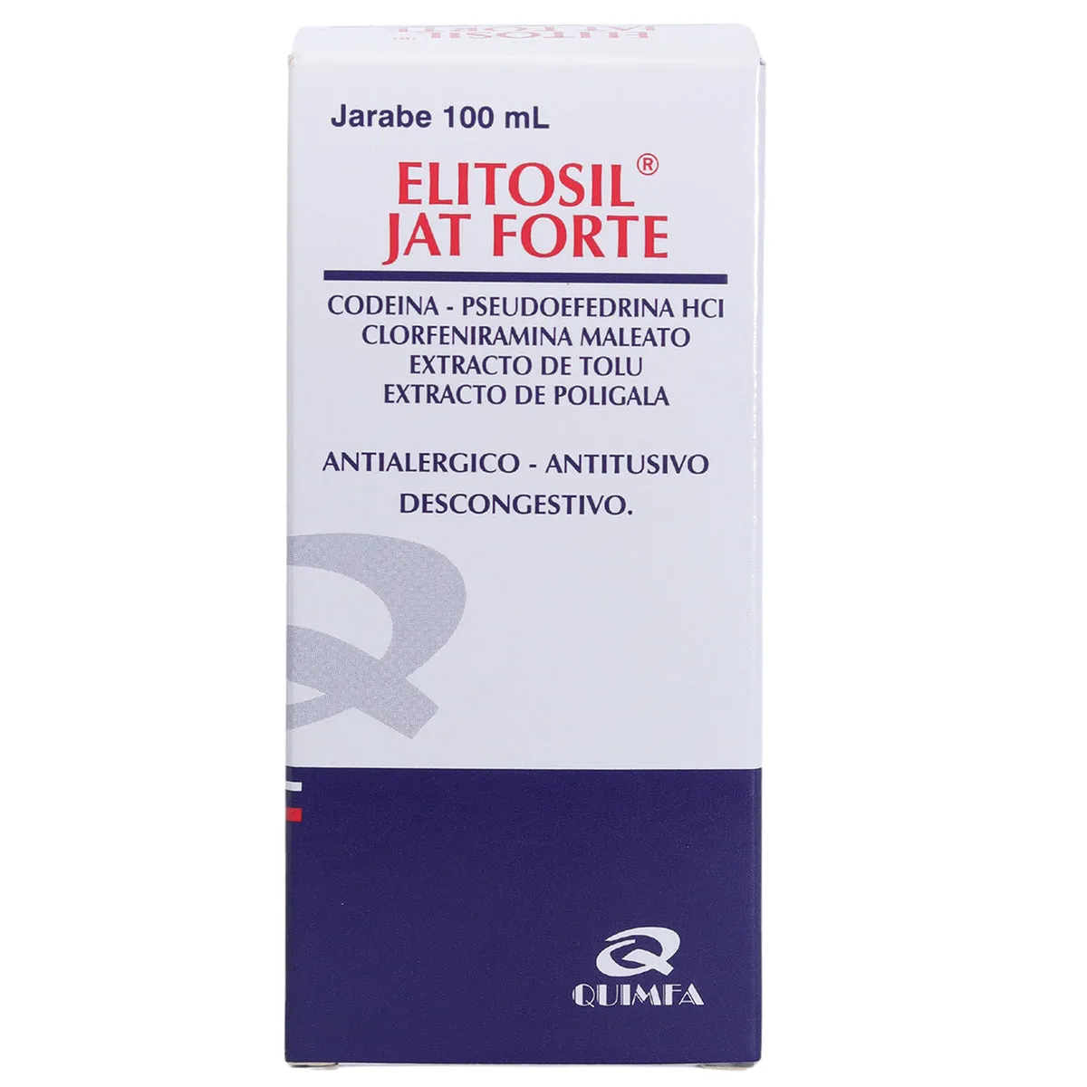 ELITOSIL J.A.T. FORTE JARABE FCO X 100 ML - Ecofarma