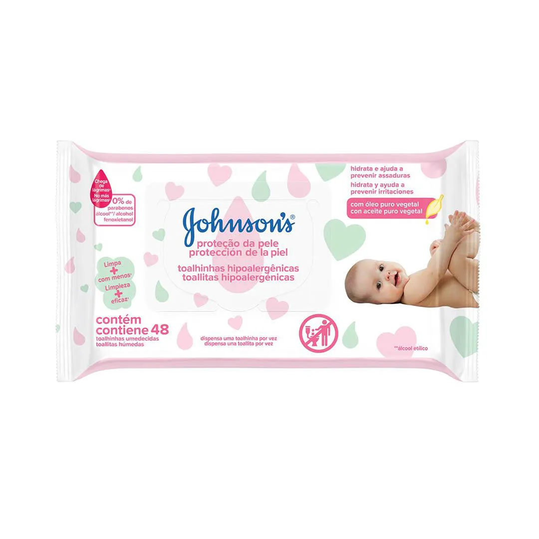 TOALLAS HUMEDAS JOHNSON EXTRA CUIDADO - Ecofarma