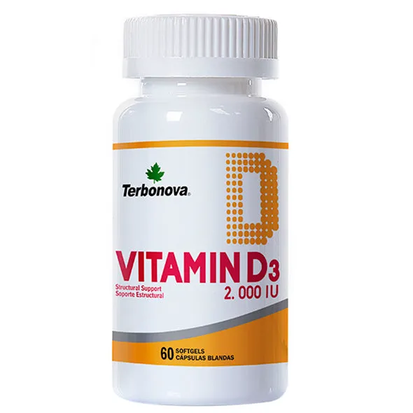 VITAMINA D3 2000 IU FCO X 120 CAPSULAS BLANDAS - Ecofarma