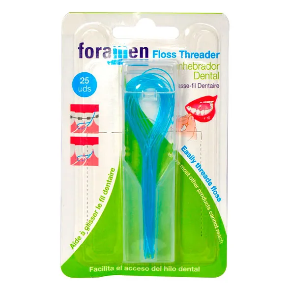 ENHEBRADOR DE HILO DENTAL FORAMEN - Ecofarma