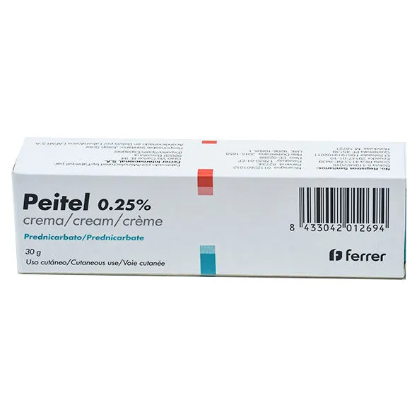 PEITEL 0.25% CREMA TUBO X 30 G - Ecofarma