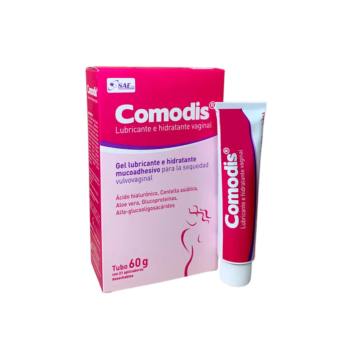COMODIS LUBRICANTE E HIDRATANTE VAGINAL TUBO X 60 GR - Ecofarma