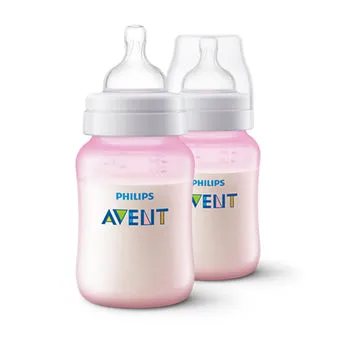 BIBERON AVENT NATURAL 2 X 1 CELESTE - Ecofarma