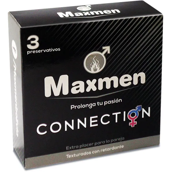 PRESERVATIVO MAXMEN CONNECTION - Ecofarma