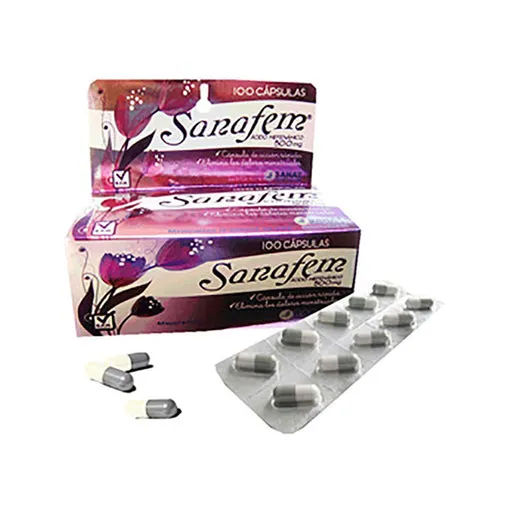 SANAFEM 500MG CJA X 100 CAPSULAS - Ecofarma