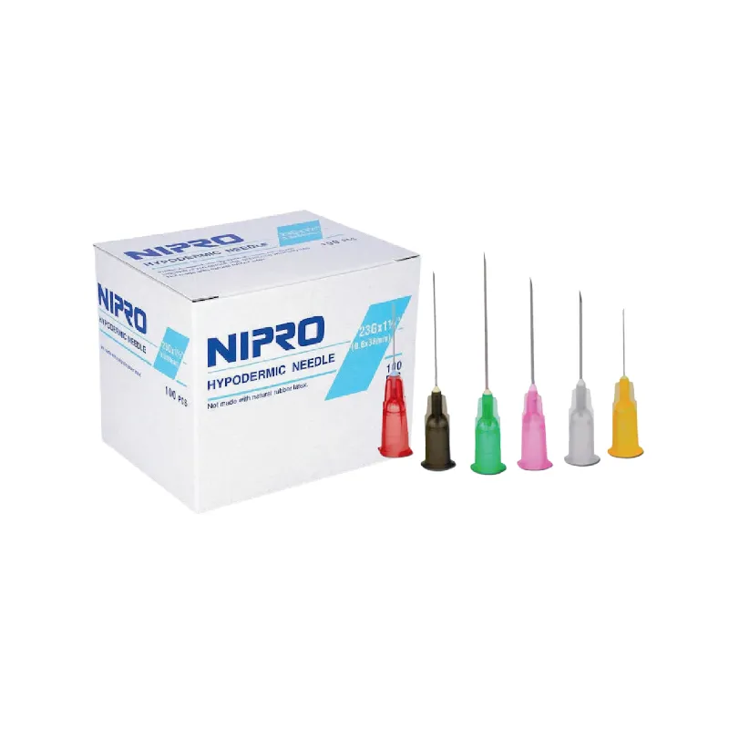 AGUJA HIPODERMICA NIPRO # 21- 23- 24 - Ecofarma