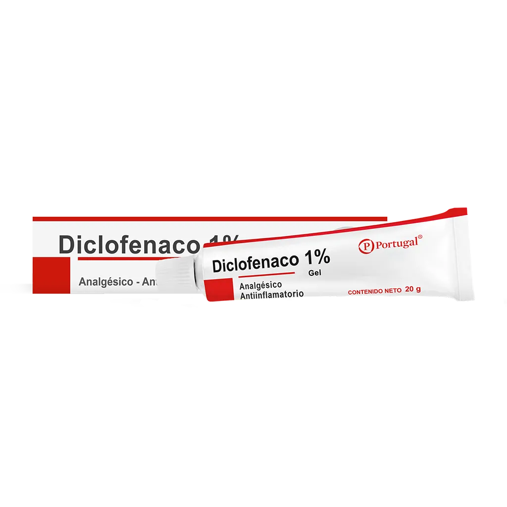DICLOFENACO 1% GEL TUBO X 20 G - Ecofarma