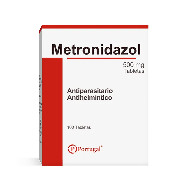 METRONIDAZOL 500 MG CAJA X 100 COMPRIMIDOS - Ecofarma