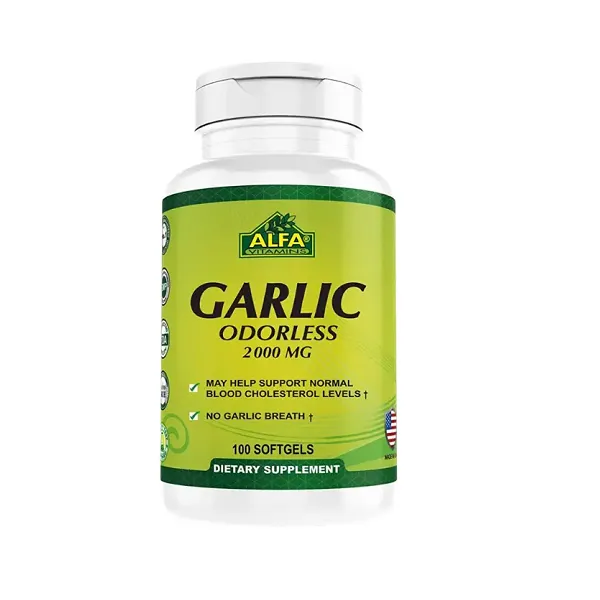 GARLIC ODORLESS 2000 MG FCO X 100 CAPSULAS - Ecofarma