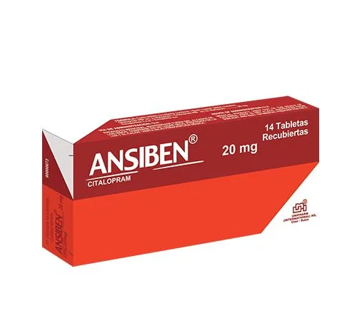 ANSIBEN 10 MG CAJA X 30 TABLETAS - Ecofarma
