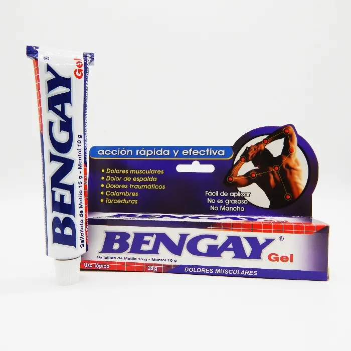 BENGAY GEL TUBO X 28 G - Ecofarma