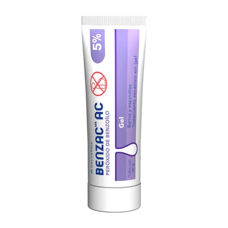BENZAC AC 5% GEL TUBO X 60 G - Ecofarma