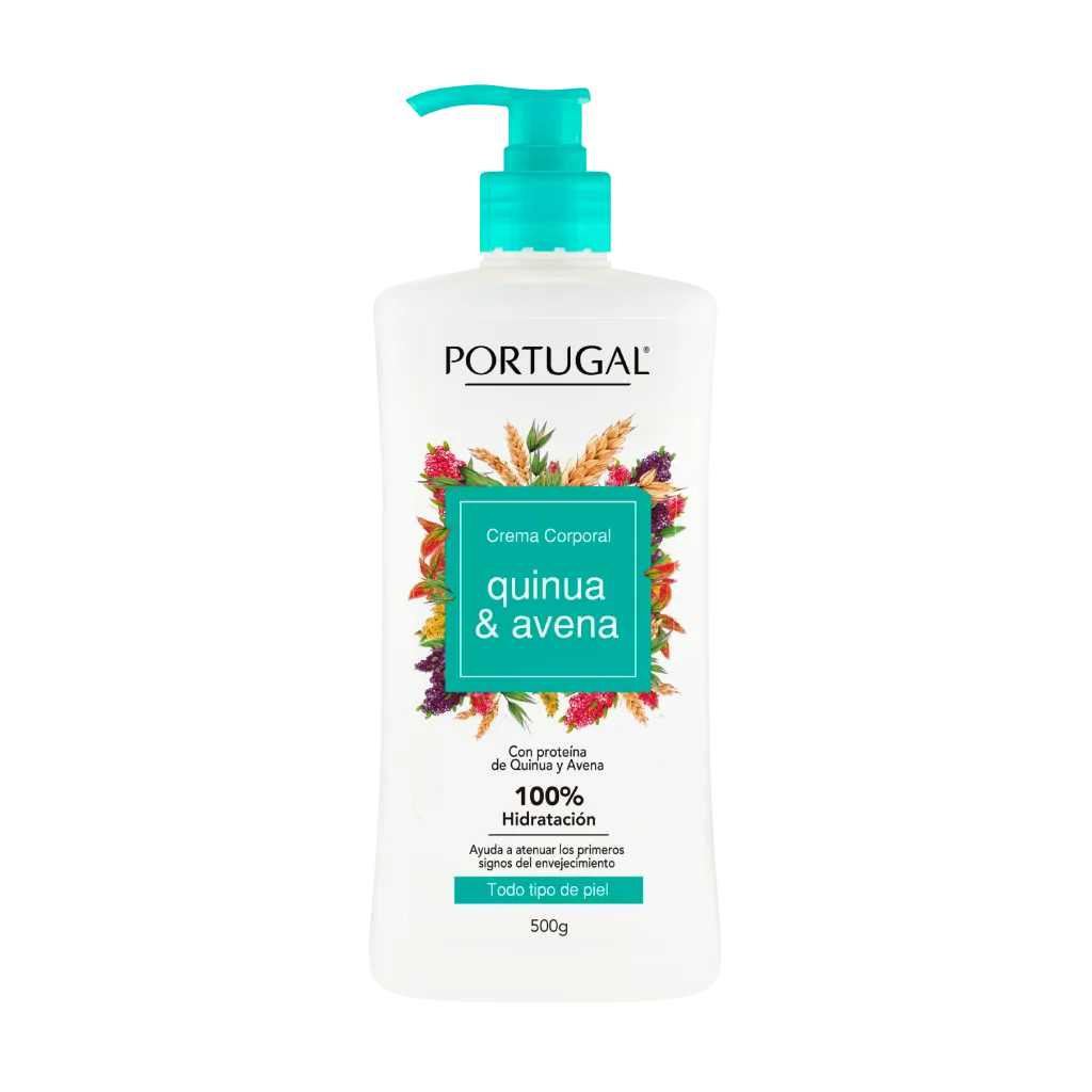 CREMA QUINUA & AVENA PORTUGAL POTE X 500 GR - Ecofarma