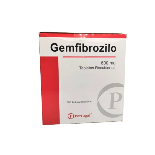GEMFIBROZILO 600 MG CAJA X 100 TABLETAS - Ecofarma