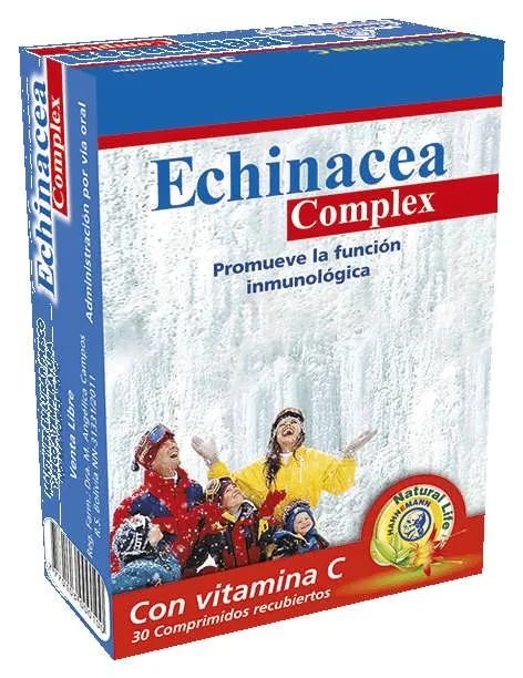 ECHINACEA COMPLEX CAJA X 30 COMPRIMIDOS - Ecofarma