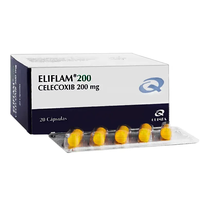 ELIFLAM 200 MG CAJA X 20 CAPSULAS - Ecofarma