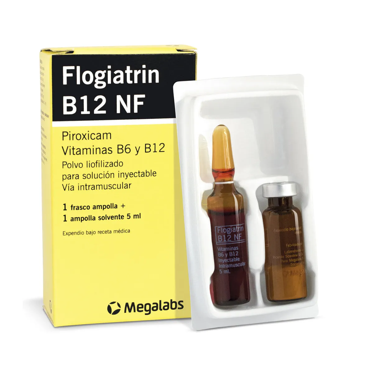 FLOGIATRIN B12 NF CAJA X 1 AMPOLLA - Ecofarma