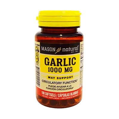 GARLIC OIL PERLAS DE AJO FCO X 100 CAPSULAS - Ecofarma