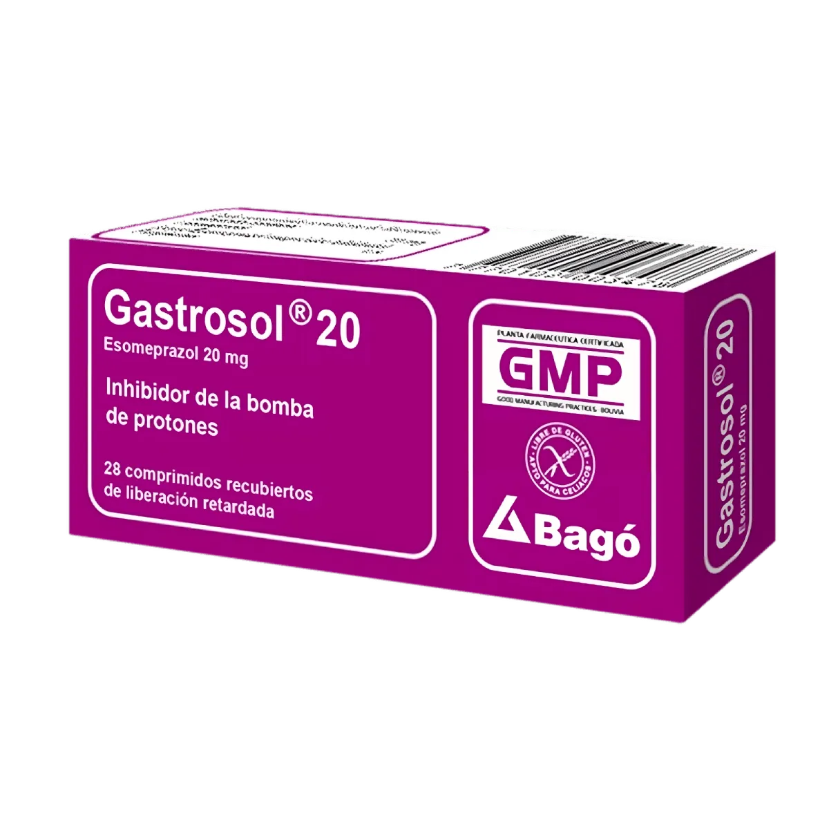 GASTROSOL 20 MG CAJA X 28 COMPRIMIDOS - Ecofarma