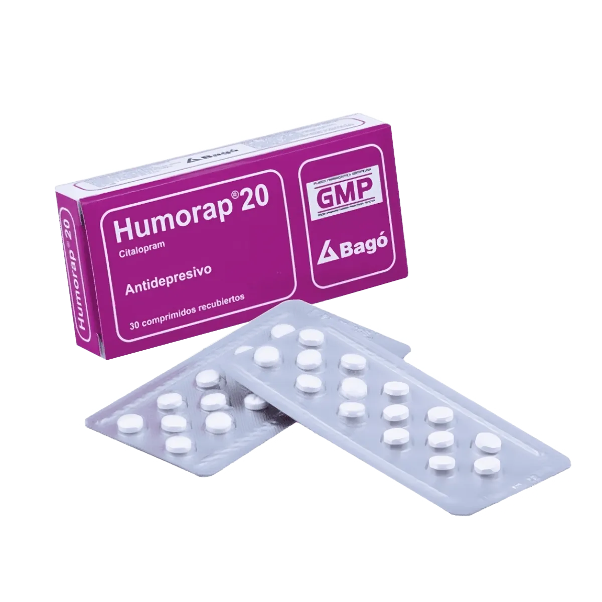 HUMORAP 20 MG CAJA X 30 COMPRIMIDOS - Ecofarma