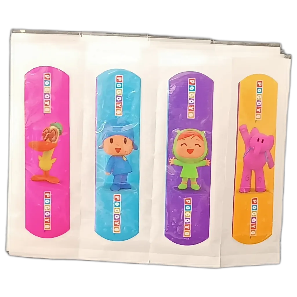 CURITAS DOCTOR CURE POCOYO NIÑOS CAJA X 500 UNID - Ecofarma