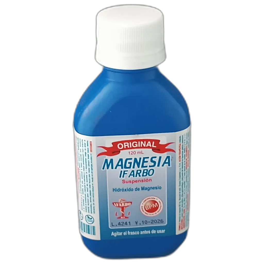 LECHE DE MAGNESIA SUSPENCION NEUTRO FCO X 120 ML - Ecofarma