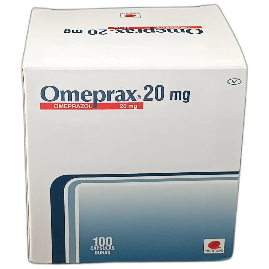 OMEPRAX CAJA X 100 CAPSULAS - Ecofarma