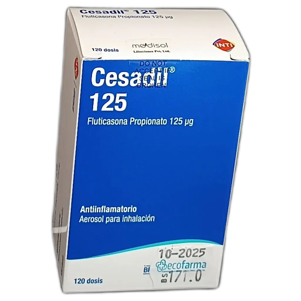 CESADIL 125 AEROSOL X 120 DOSIS - Ecofarma